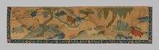 Valance, China, Qing dynasty(1644-1911), 1790/1820. Creator: Unknown