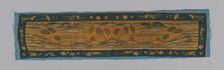 Valance, China, Qianlong Period, Qing dynasty (1644-1911), 1875/1900. Creator: Unknown