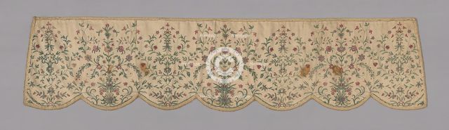 Valance, England, 18th century. Creator: Unknown.