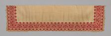 Valance (For a Bed), Cyprus, 18th century. Creator: Unknown