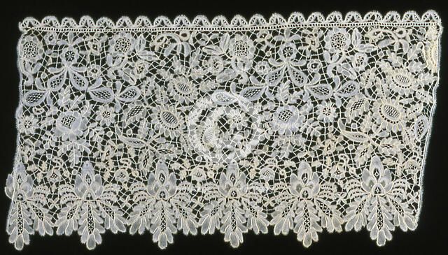 Valance (Incomplete), England, 1860s. Creator: Unknown.