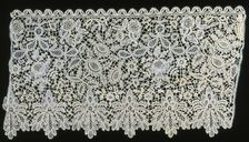 Valance (Incomplete), England, 1860s. Creator: Unknown