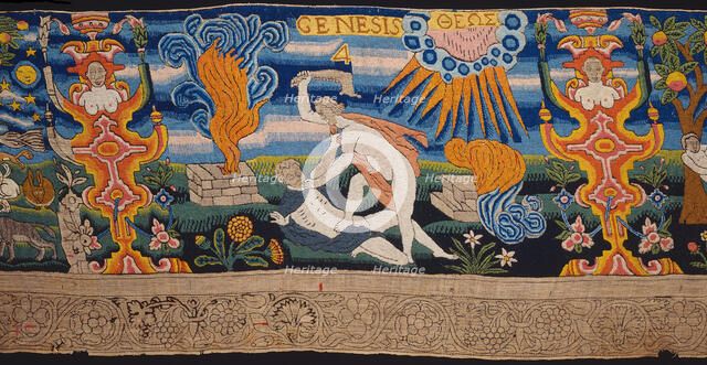 Valance or Frieze (Unfinished), England, 1601/25. Creator: Unknown.