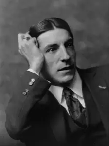 Valbel, Henri, Mr., portrait photograph, 1917 Apr. 30. Creator: Arnold Genthe