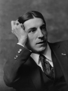 Valbel, Henri, Mr., portrait photograph, 1917 Apr. 30. Creator: Arnold Genthe