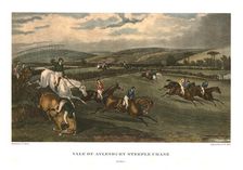 Vale of Aylesbury Steeple Chase Plate 1, c1836, (c1955). Creators: Charles Hunt, George Hunt