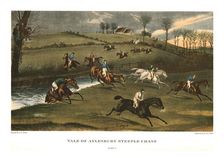 Vale of Aylesbury Steeple Chase Plate 2, c1836, (c1955). Creators: Charles Hunt, George Hunt