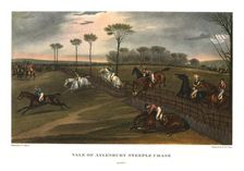 Vale of Aylesbury Steeple Chase Plate 3, c1836, (c1955). Creators: Charles Hunt, George Hunt