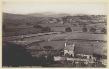 Vale of Clwyd from Denbigh Castle, 1860/94. Creator: Francis Bedford