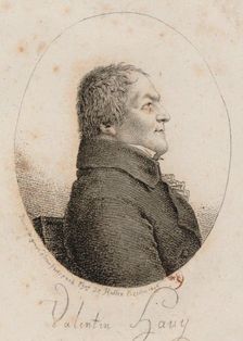 Valentin Haüy (1745-1822), 1806