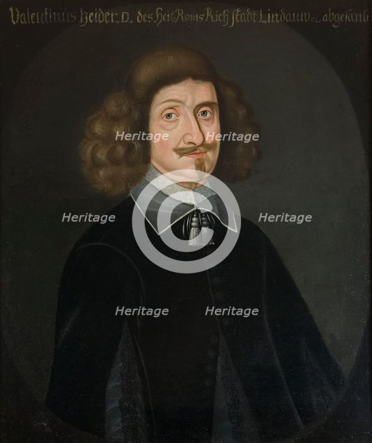 Valentin Heider, 1605-1665, c17th century. Creator: Anon.