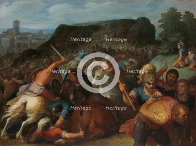 Valentinus Taken Prisoner, 1600-1613. Creator: Otto Van Veen.