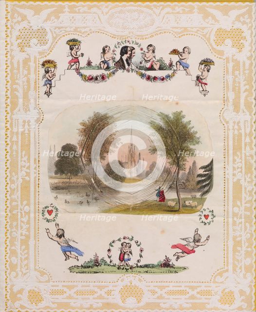 Valentine, 1830-50. Creator: Anon.