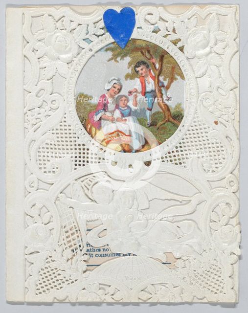 Valentine, 1847-1870. Creator: Anon.