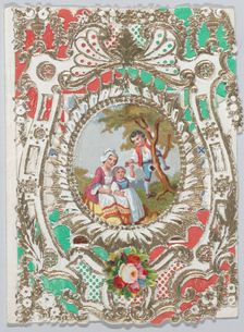 Valentine, 1850-1860. Creator: Anon