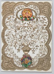 Valentine, 1850-1860. Creator: Anon