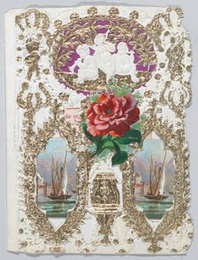 Valentine, 1850-1860. Creator: Anon