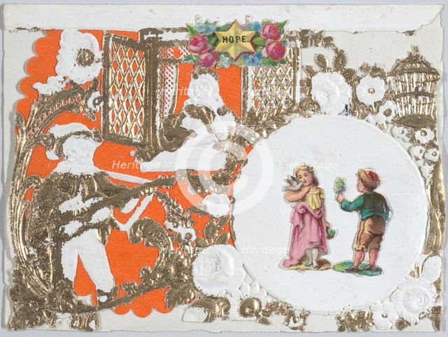 Valentine, 1850-1870. Creator: Anon.
