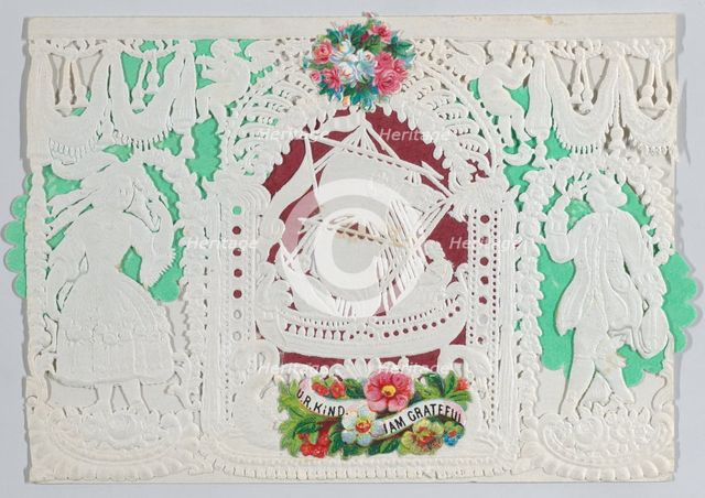 Valentine, 1850-1870. Creator: Anon.