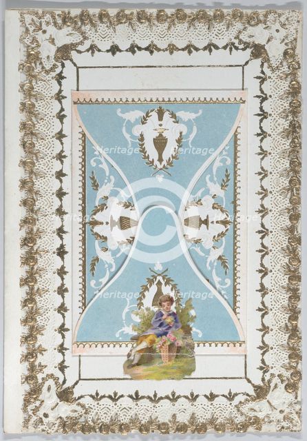 Valentine, 1850-60. Creator: Anon.
