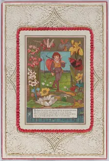 Valentine, 1874. Creator: Catherine Greenaway
