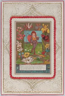 Valentine, 1874. Creator: Catherine Greenaway