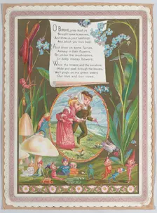 Valentine, 1874. Creator: Catherine Greenaway