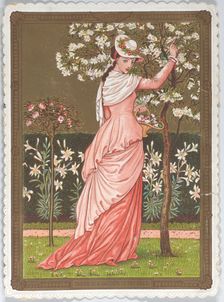 Valentine, 1876. Creator: Walter Crane
