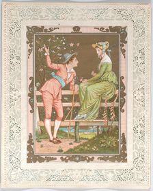 Valentine, 1876. Creator: Walter Crane