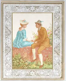 Valentine, 1876. Creator: Catherine Greenaway