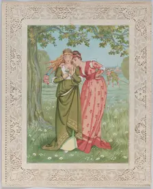 Valentine, 1876. Creator: Catherine Greenaway