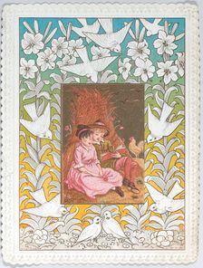 Valentine, 1876. Creator: Catherine Greenaway
