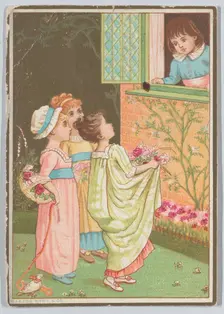 Valentine, 1883. Creator: Catherine Greenaway