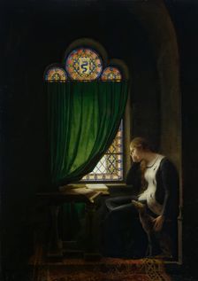 Valentine of Milan Mourning her Husband, the Duke of Orléans, 1802. Creator: Fleury-Francois Richard