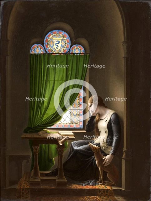 Valentine of Milan Mourning her Husband, the Duke of Orléans (after Richard).