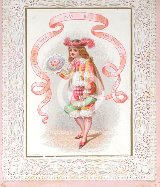 Valentine, before 1880. Creator: Anon.