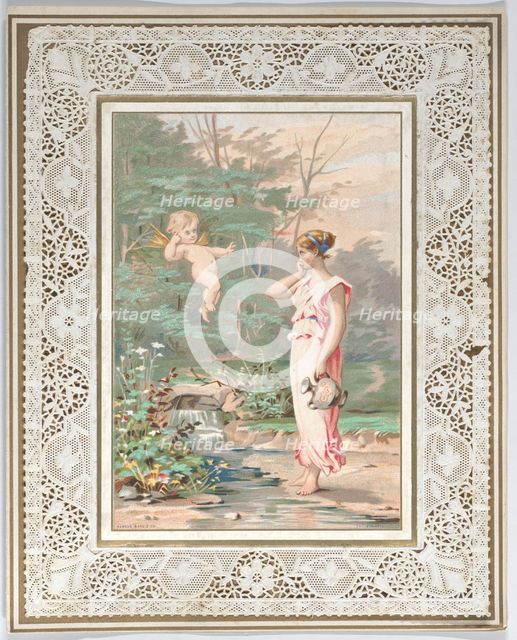 Valentine, before 1880. Creator: Anon.
