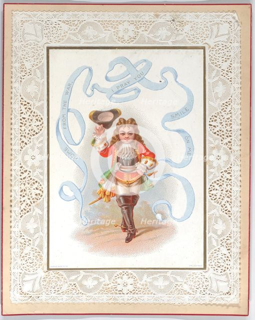 Valentine, before 1880. Creator: Anon.