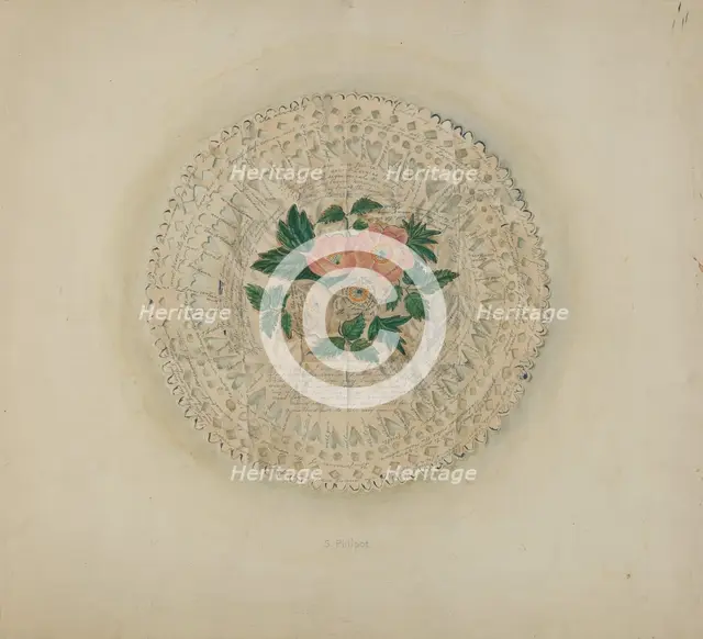 Valentine, c. 1940. Creator: Samuel Philpot.