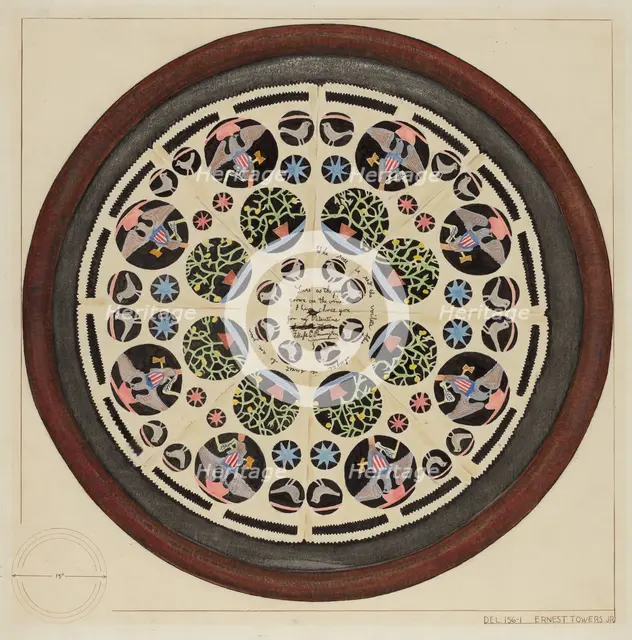 Valentine, c. 1937. Creator: Ernest A Towers Jr.
