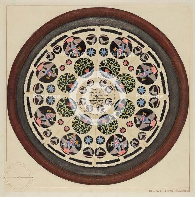 Valentine, c. 1937. Creator: Ernest A Towers Jr.