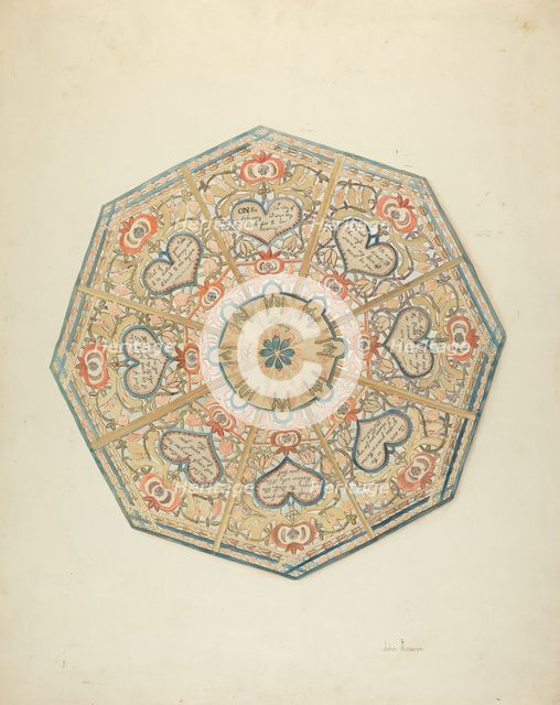 Valentine, c. 1937. Creator: John Thorsen.