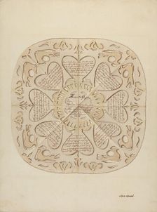 Valentine, c. 1938. Creator: Rex F Bush