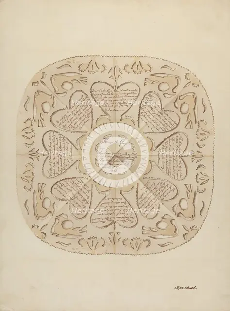 Valentine, c. 1938. Creator: Rex F Bush.