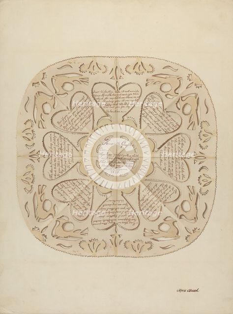 Valentine, c. 1938. Creator: Rex F Bush.