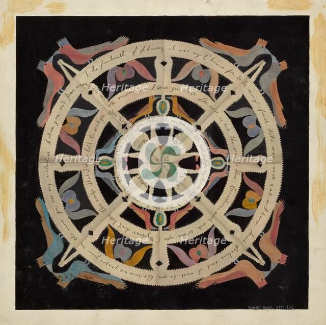 Valentine, c. 1938. Creator: Vincent P. Rosel.