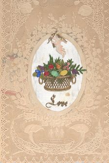 Valentine, ca. 1850. Creator: Anon