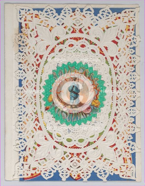 Valentine, ca. 1880., ca. 1880. Creator: Anon.