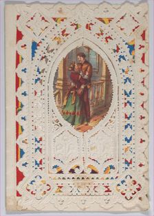 Valentine, ca. 1880. Creator: Anon