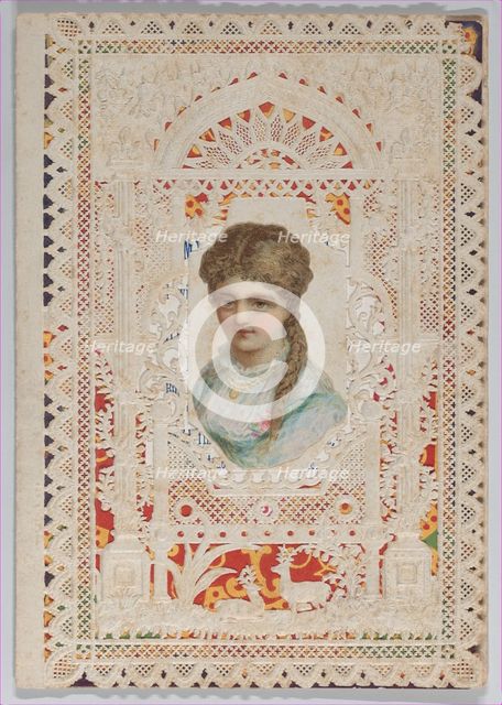 Valentine, ca. 1880. Creator: Anon.